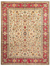 Tabriz Persian Rug Green 397 x 304 cm