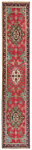 Tabriz Persian Rug Red 395 x 77 cm