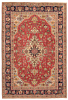 Tabriz Persian Rug Red 294 x 200 cm