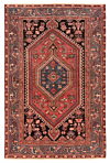 Hamedan Persian Rug Red 200 x 131 cm