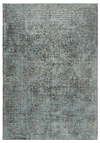 Vintage Relief Rug Gray 395 x 275 cm