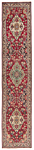 Tabriz Persian Rug Red 388 x 80 cm