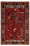 Zanjan Persian Rug Red 207 x 136 cm