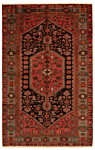 Hamedan Persian Rug Night Blue 216 x 140 cm