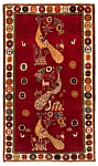 Shiraz Ghashghai Persian Rug Red 203 x 120 cm