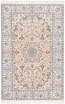 Nain 6la Persian Rug Beige-Cream 232 x 147 cm