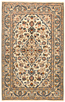 Kashan Persian Rug White 150 x 97 cm