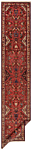 Rodbar Persian Rug Red 393 x 82 cm