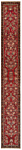 Hamedan Persian Rug Red 641 x 85 cm