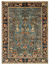 Najafabad Persian Rug Blue 282 x 209 cm