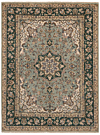 Kashan Persian Rug Green 200 x 151 cm
