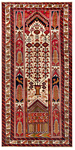 Balouch Persian Rug Beige-Cream 205 x 102 cm
