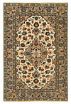 Kashan Persian Rug White 144 x 96 cm