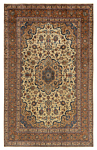Kashmar Persian Rug Beige-Cream 305 x 192 cm