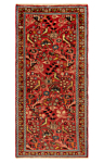 Hamedan Persian Rug Red 162 x 78 cm