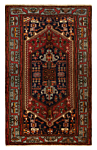 Zanjan Taroum Persian Rug Blue 207 x 131 cm