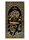 Kashan Persian Rug Night Blue 137 x 72 cm