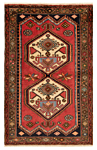 Hamedan Persian Rug Red 150 x 97 cm