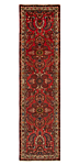 Hamedan Mehraban Persian Rug Red 289 x 76 cm