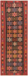 Persian Kilim Pink 388 x 144 cm