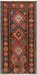 Persian Kilim Pink 345 x 168 cm