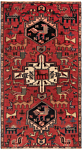 Hamedan Persian Rug Red 143 x 80 cm