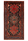 Koliai Persian Rug Black 265 x 145 cm