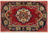 Kashan Persian Rug Red 67 x 102 cm