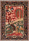 Najafabad Persian Rug Multicolor 160 x 110 cm