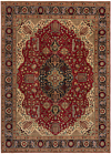 Tabriz Persian Rug Red 343 x 248 cm