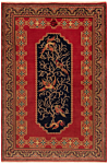 Qom Persian Rug Red 119 x 80 cm