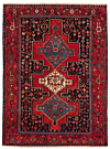 Senneh Persian Rug Red 142 x 105 cm