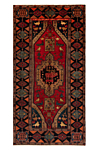 koliai Persian Rug Red 311 x 162 cm