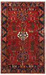 Koliai Persian Rug Red 196 x 126 cm