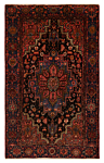 Zanjan Persian Rug Black 200 x 126 cm