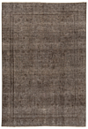 Vintage Rug Gray 264 x 185 cm