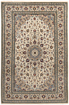 Kashan Persian Rug Beige-Cream 305 x 200 cm