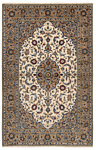 Kashan Persian Rug White 213 x 138 cm