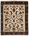 Qom Persian Rug Beige-Cream 98 x 80 cm