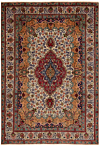 Tabriz Persian Rug Beige-Cream 303 x 209 cm