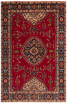 Tabriz Zarkhah Persian Rug Red 285 x 187 cm
