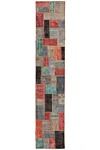 Patchwork Rug Multicolor 403 x 80 cm