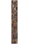 Patchwork Rug Multicolor 553 x 80 cm