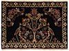 Kashan Persian Rug Night Blue 96 x 68 cm