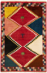 Shiraz Persian Rug Red 120 x 80 cm