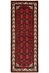 Hamedan Persian Rug Red 203 x 76 cm