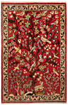 Tabriz Persian Rug Red 125 x 82 cm