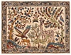 Kashan Persian Rug Beige-Cream 97 x 72 cm