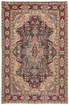 Kerman Persian Rug Night Blue 269 x 175 cm