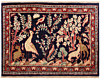 Hamedan Persian Rug Night Blue 85 x 61 cm